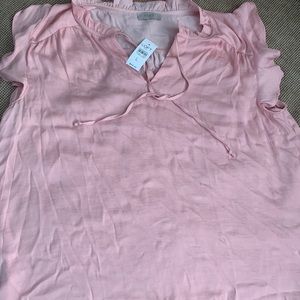 Light pink, LOFT blouse,NWT